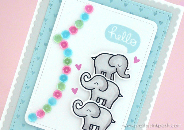 Pretty Pink Posh  I  Elephants