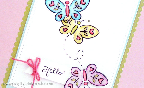 Pretty Pink Posh I Hello Butterfly