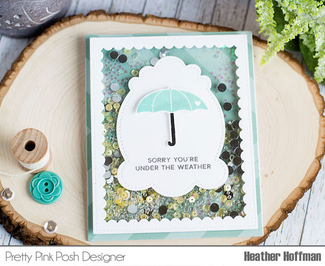 Umbrella Shaker Card