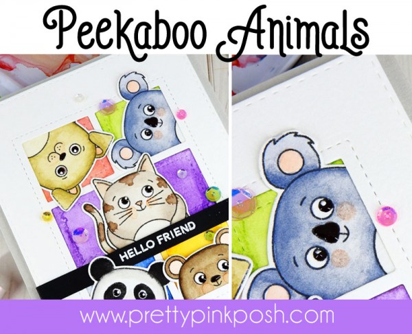 Pretty Pink Posh: Peekaboo Animals