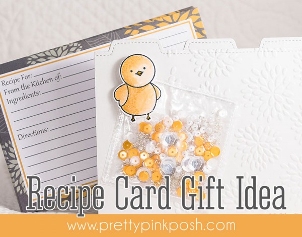 Pretty Pink Posh: Recipe Card Gift Idea