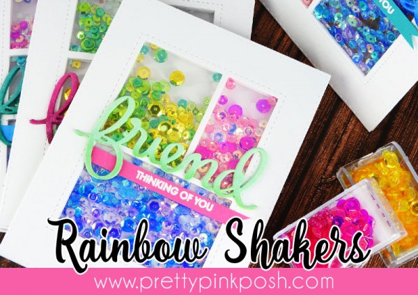 Pretty Pink Posh: Rainbow Shakers