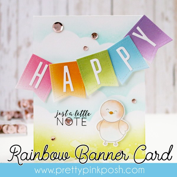 Tutorial: Rainbow Banner Card