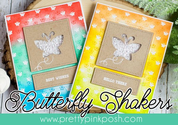 Pretty Pink Posh: Butterfly Shakers