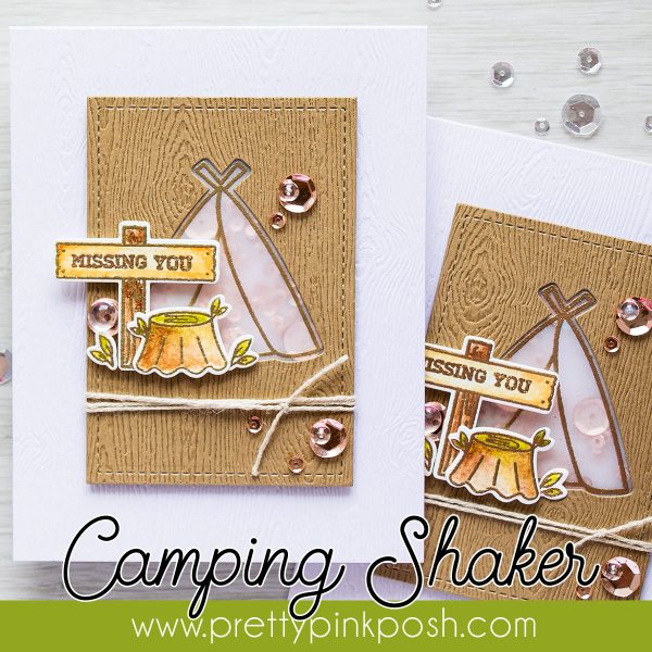 Pretty Pink Posh: Camping Shaker + PDF Download