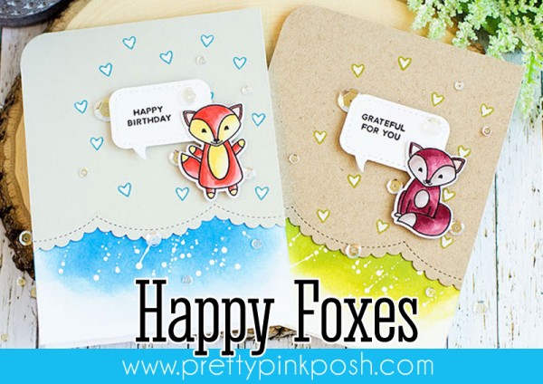 Pretty Pink Posh: Happy Foxes