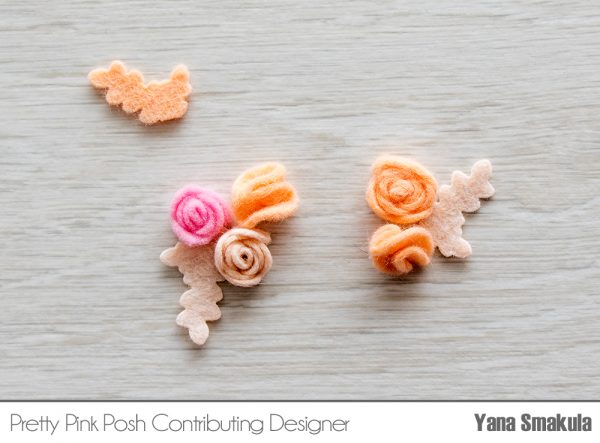 Pretty Pink Posh: Creating Felt Flowers