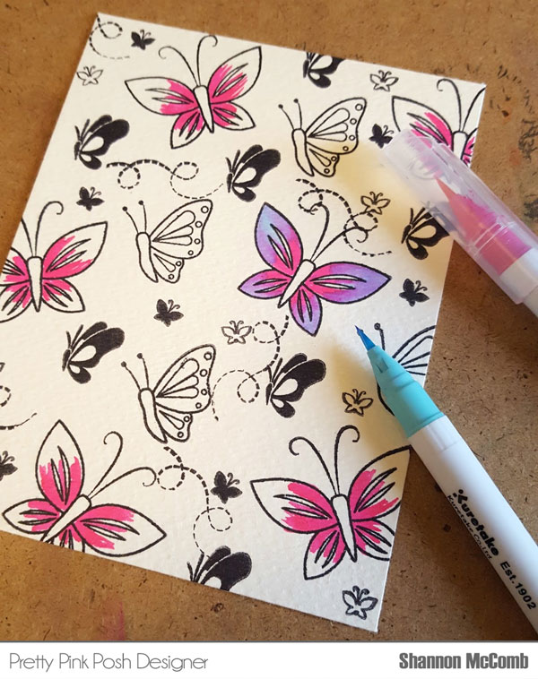 Pretty Pink Posh: Butterfly Backgrounds
