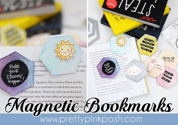 Pretty Pink Posh: Magnetic Bookmarks + Video