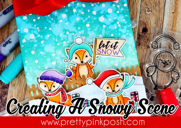 Creating A Snowy Scene + Video