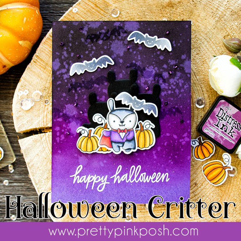 Distress Ink Halloween Card + Video