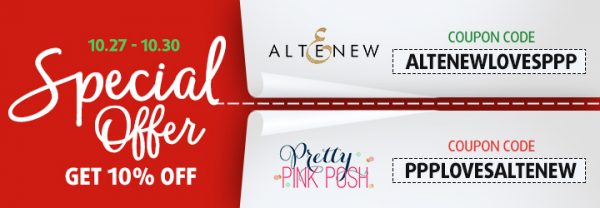 Pretty Pink Posh + Altenew Collaboration Blog Hop