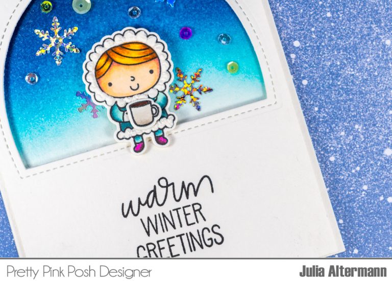 Clean and Simple Winter Card