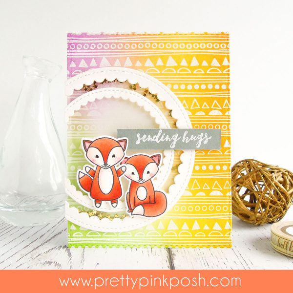 Pretty Pink Posh: Distressed Fall Foxes