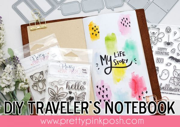 Pretty Pink Posh: DIY Traveler's Notebook + Video