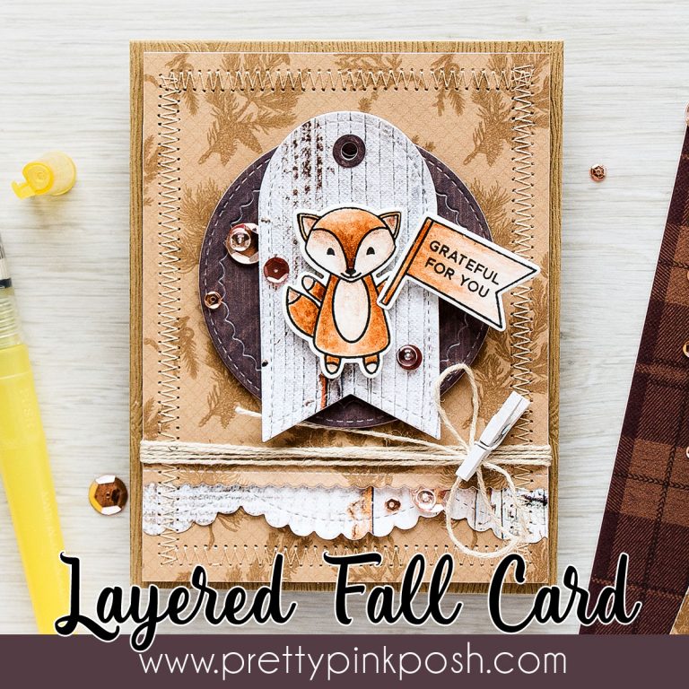 Layered Fall Card + Video
