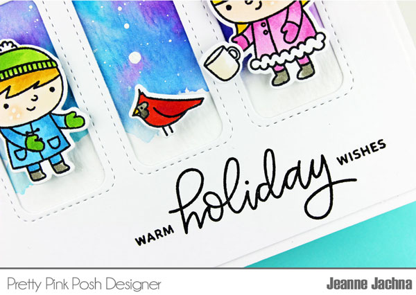 Pretty Pink Posh: Watercolor Warm Holiday Wishes