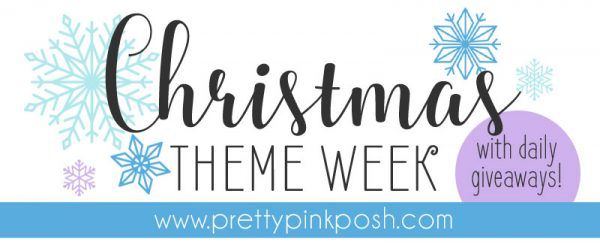 Christmas Theme & Giveaway Week- Day 7