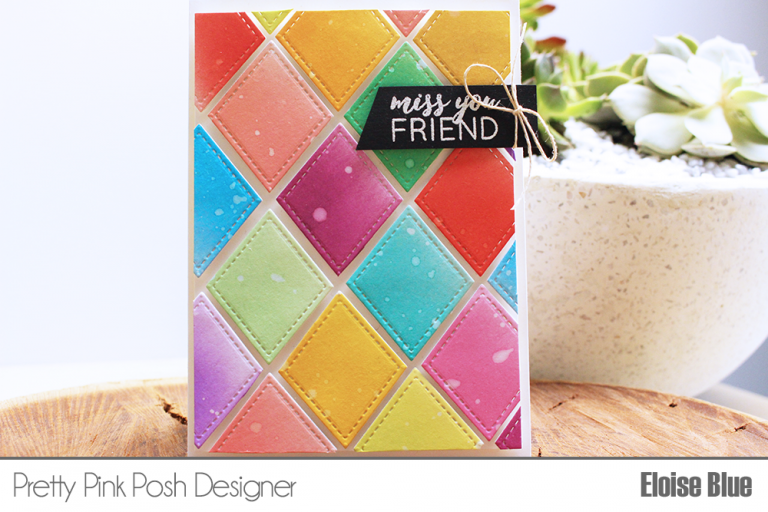 Creating Rainbow Cards with Distress Oxide Inks + Video
