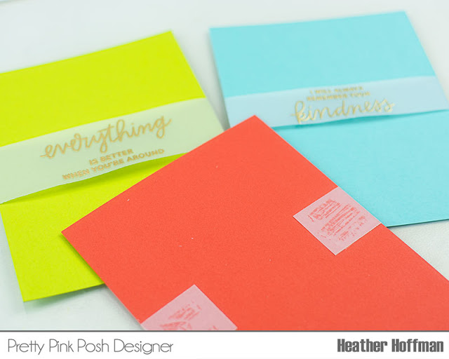 Pretty Pink Posh: Spring Frame Cards