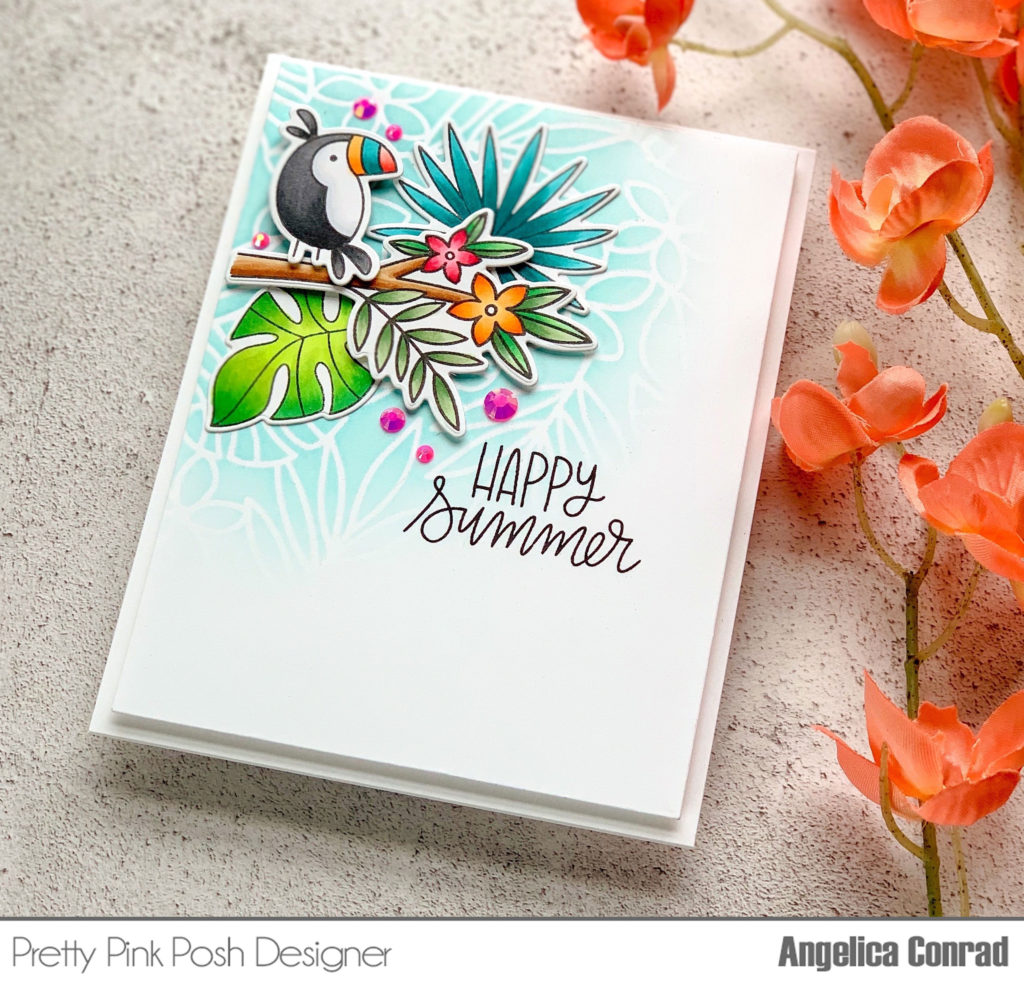 Pretty Pink Posh: Tropical Toucan Scene + New Release Available