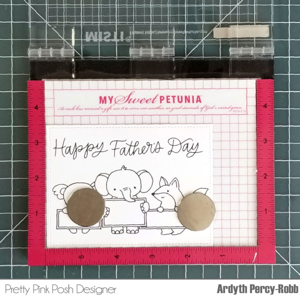 Pretty Pink Posh: Father's Day Card