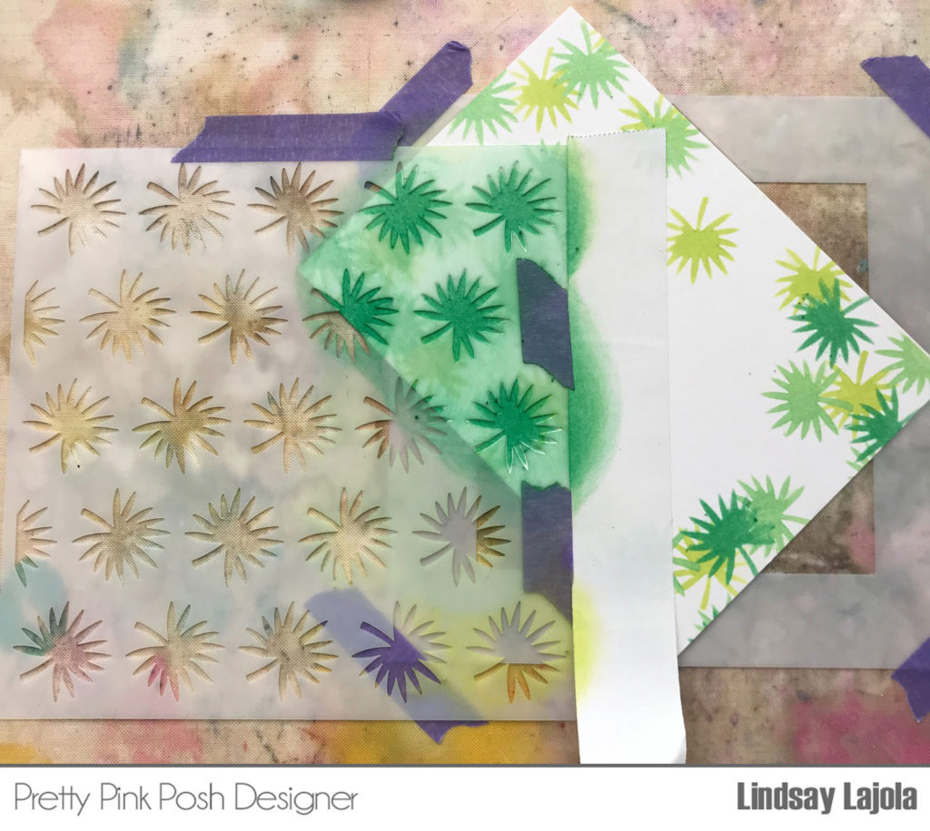 Pretty Pink Posh: Creating A Tropical Background