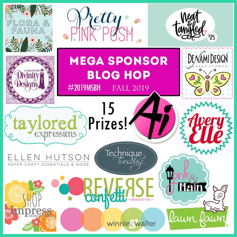 Pretty Pink Posh: 2019 Mega Sponsor Fall Blog Hop Begins Today!
