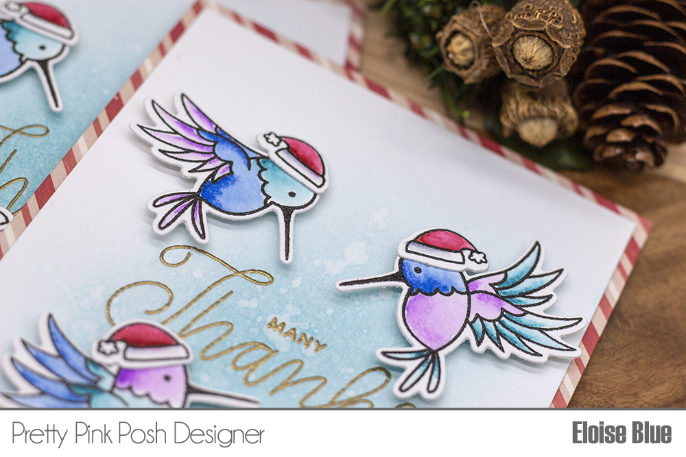 Pretty Pink Posh: Christmas Hummingbirds + Video
