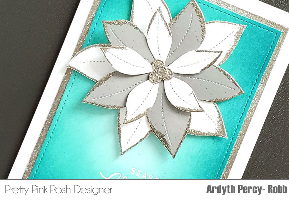 Pretty Pink Posh: Frosted Poinsettia + Video