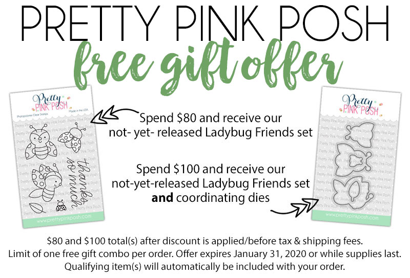 Pretty Pink Posh: January 2020 Release Now Available + Free Gift Offer