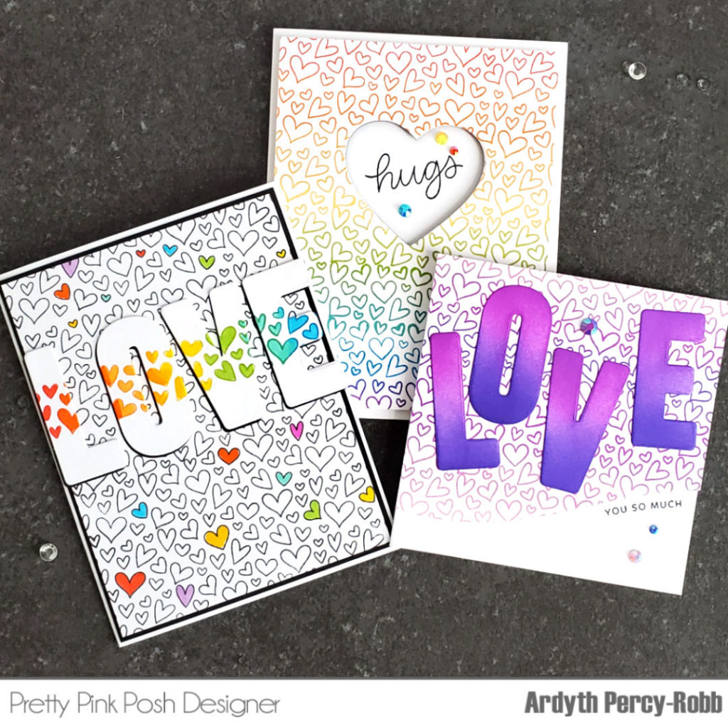 Pretty Pink Posh: Creating Cards with Border Stamp + Video