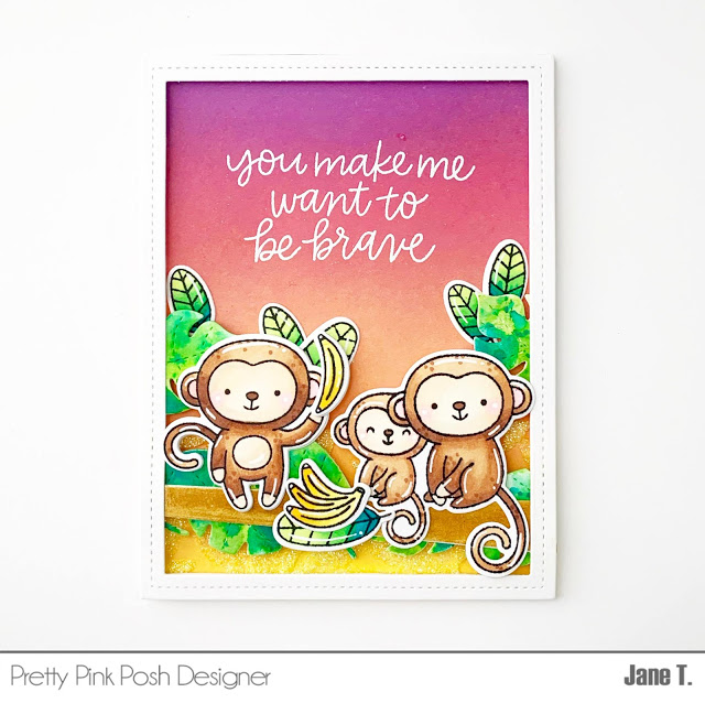 Pretty Pink Posh- Sneak Peek: Monkey Friends