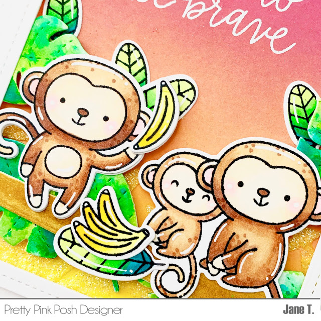 Pretty Pink Posh- Sneak Peek: Monkey Friends