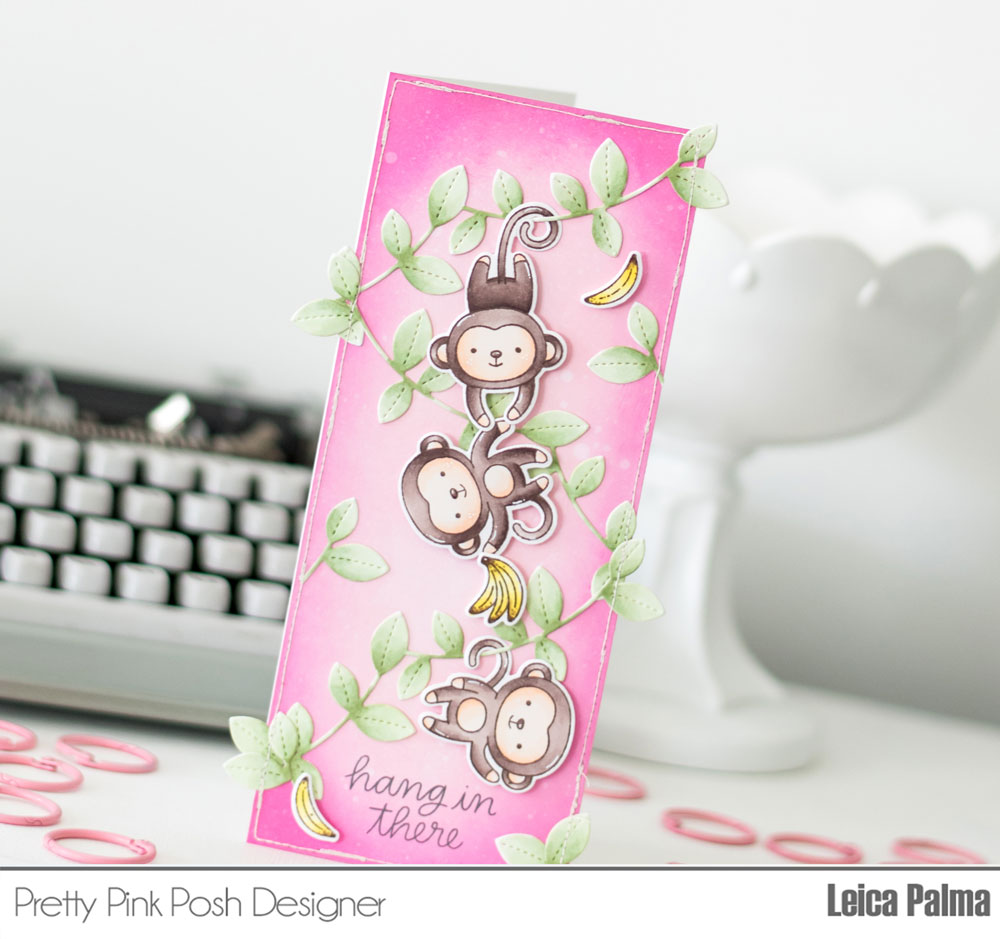 Pretty Pink Posh: Slimline Swinging Monkeys
