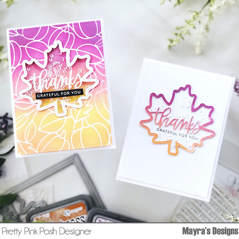 Stenciling with Mayra: Fall Shakers