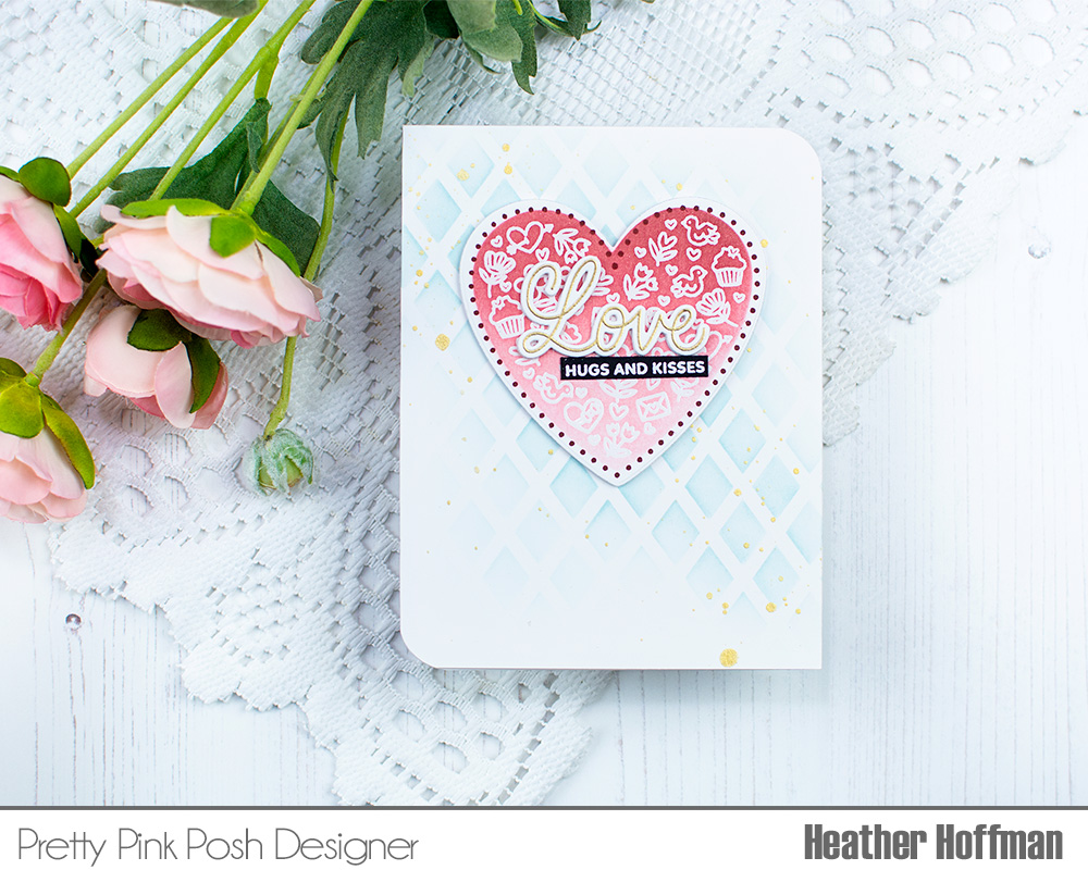 Pretty Pink Posh: Emboss Resist Technique + Video