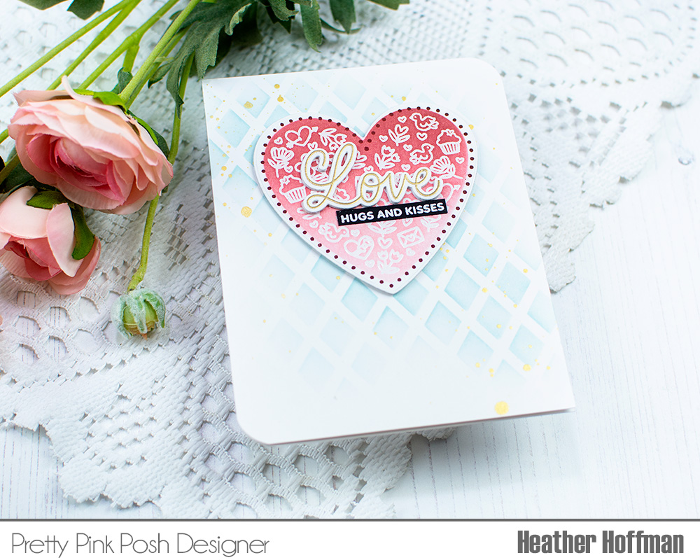 Pretty Pink Posh: Emboss Resist Technique + Video