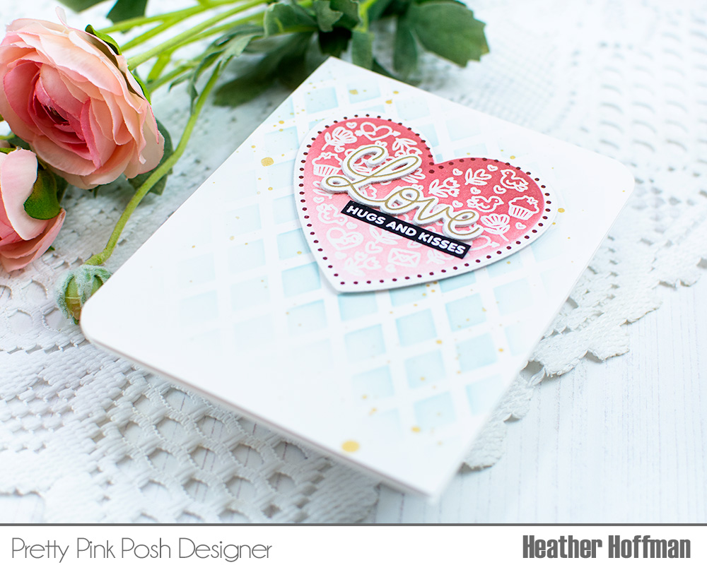 Pretty Pink Posh: Emboss Resist Technique + Video