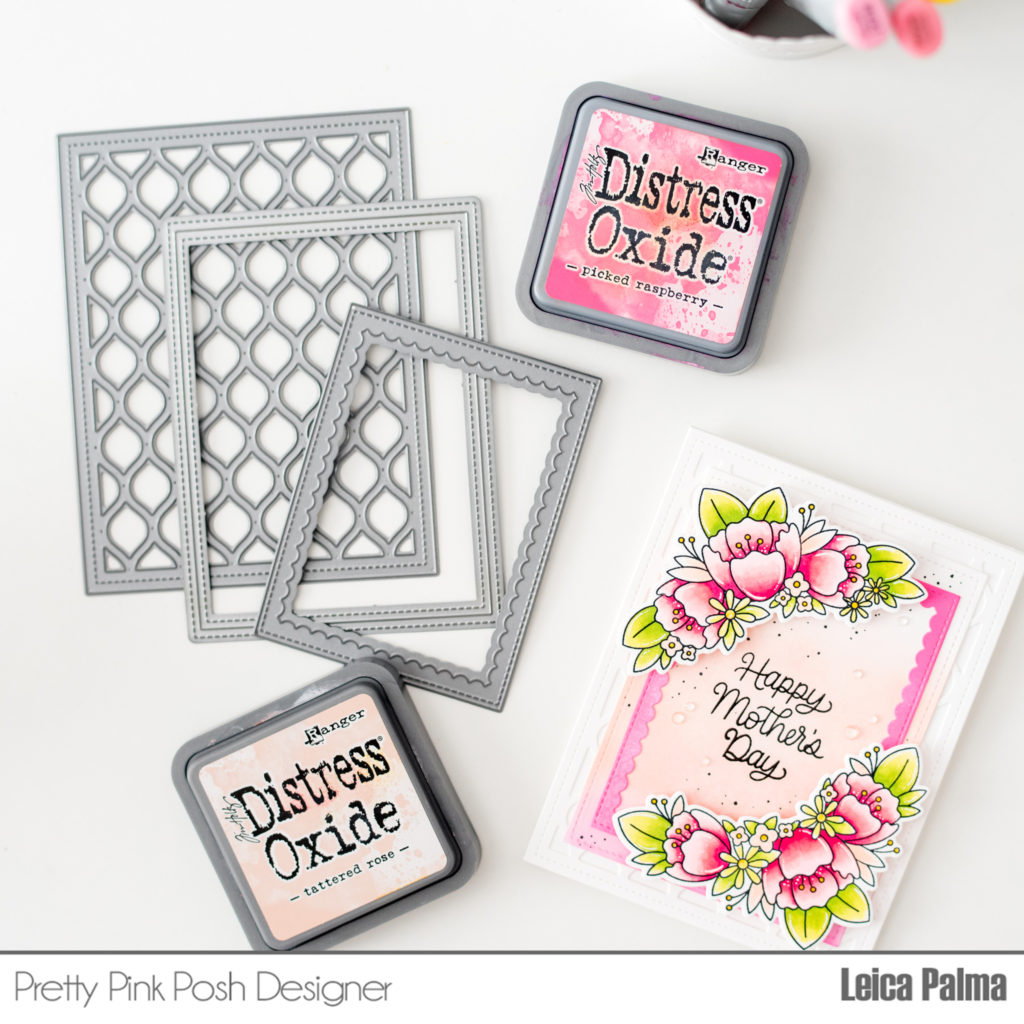 Pretty Pink Posh- Sneak Peek: Floral Corners