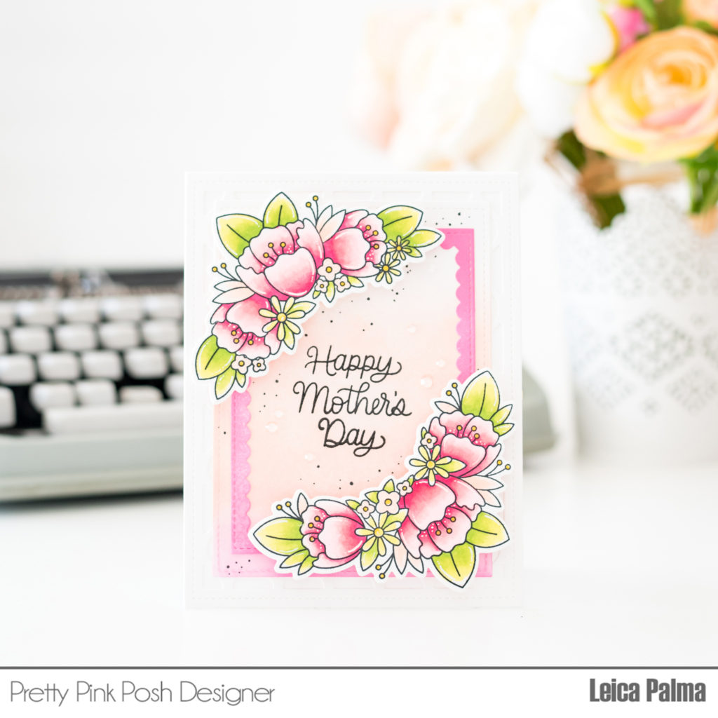 Pretty Pink Posh- Sneak Peek: Floral Corners