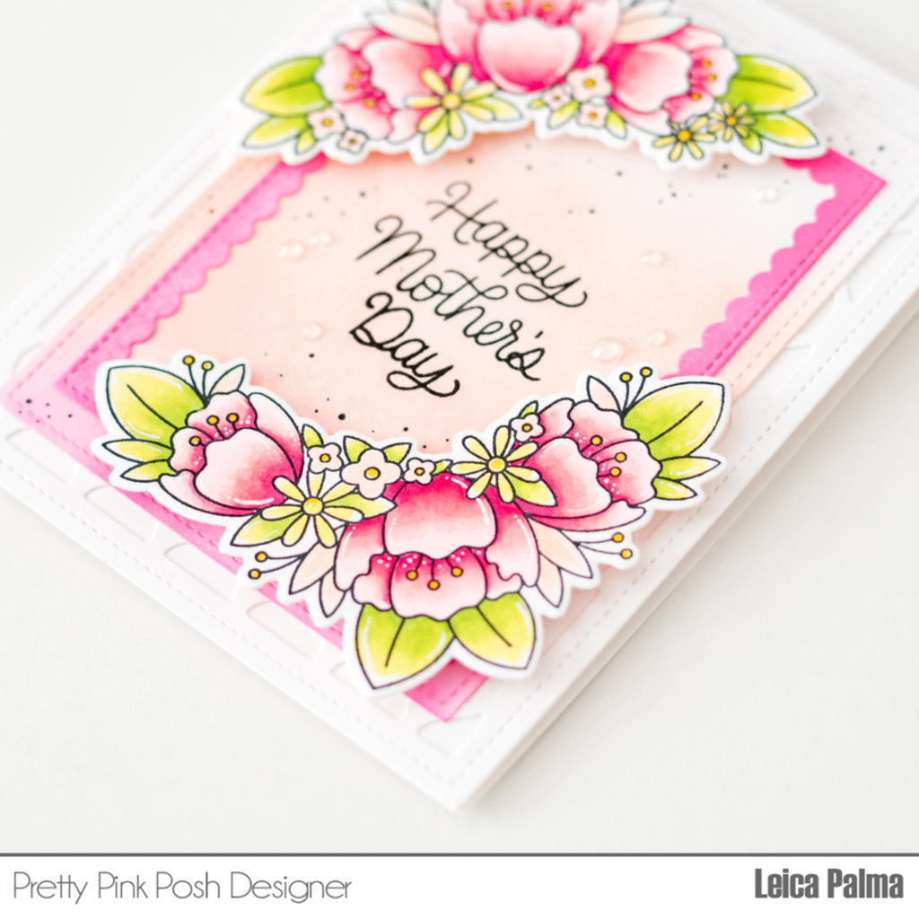 PRETTY PINK POSH: Floral Corners