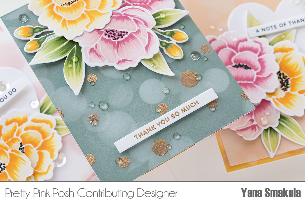 PRETTY PINK POSH: Floral Corners