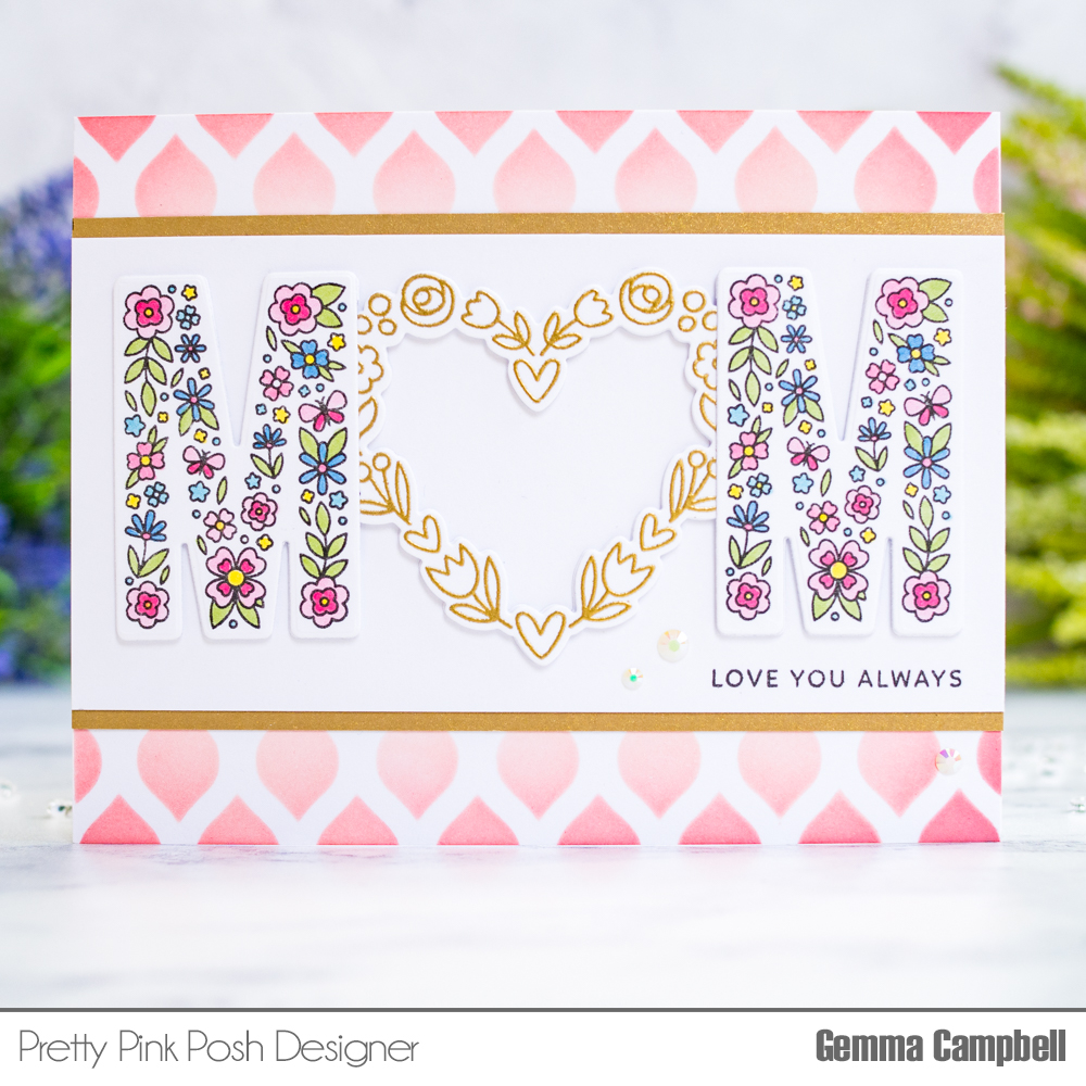 Love Hearts Stencil, 4.5 x 4.5 inch (S) - Mix Media Layering Valentine  Heart Stencils for Painting Template