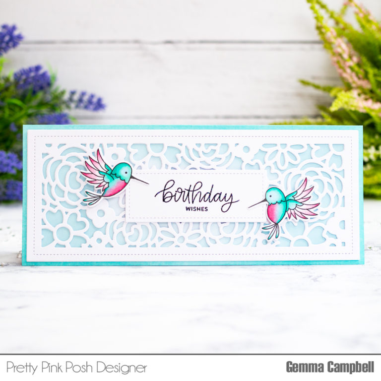 Clean And Simple: Hummingbird Birthday