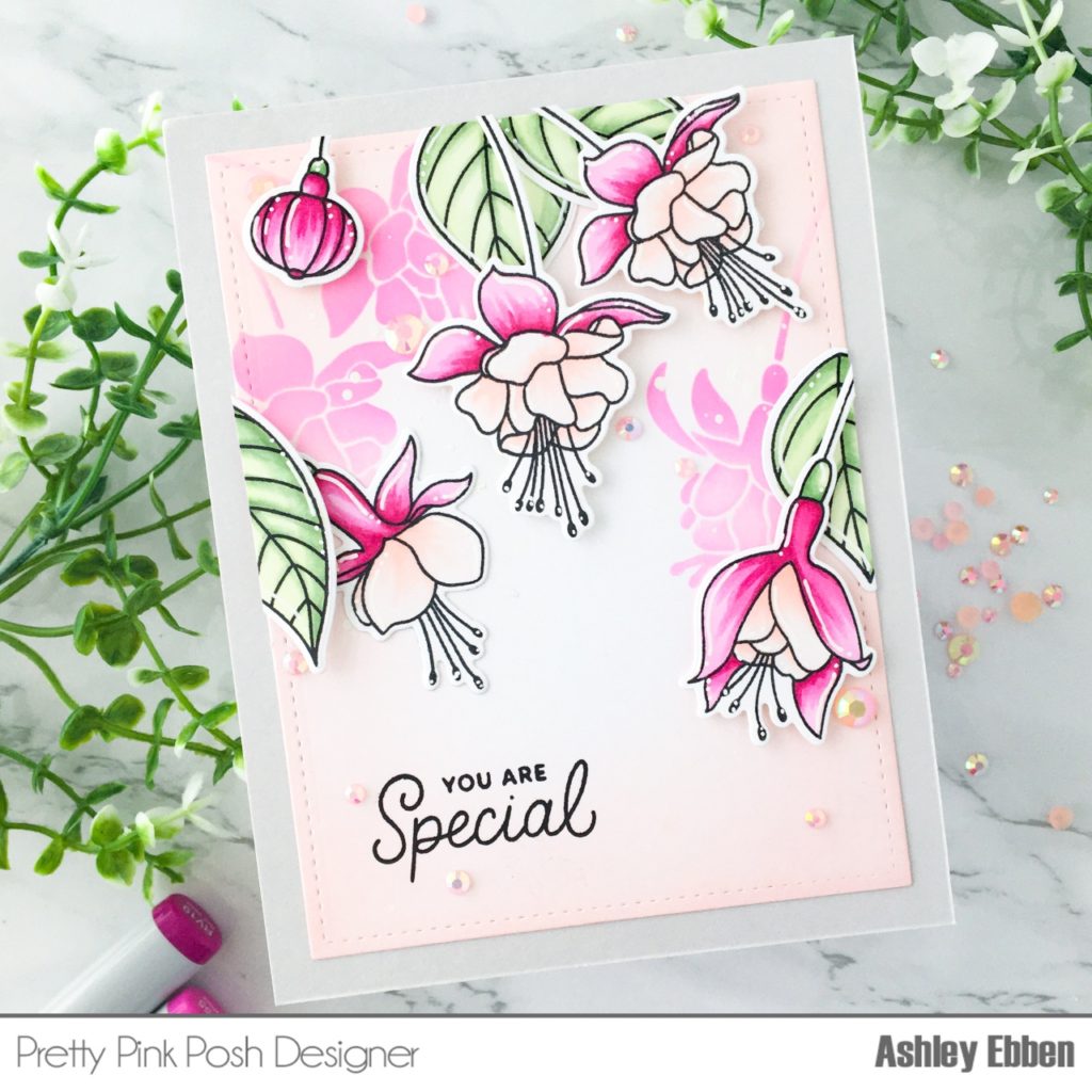 Pretty Pink Posh: You Are Special Fuchsias