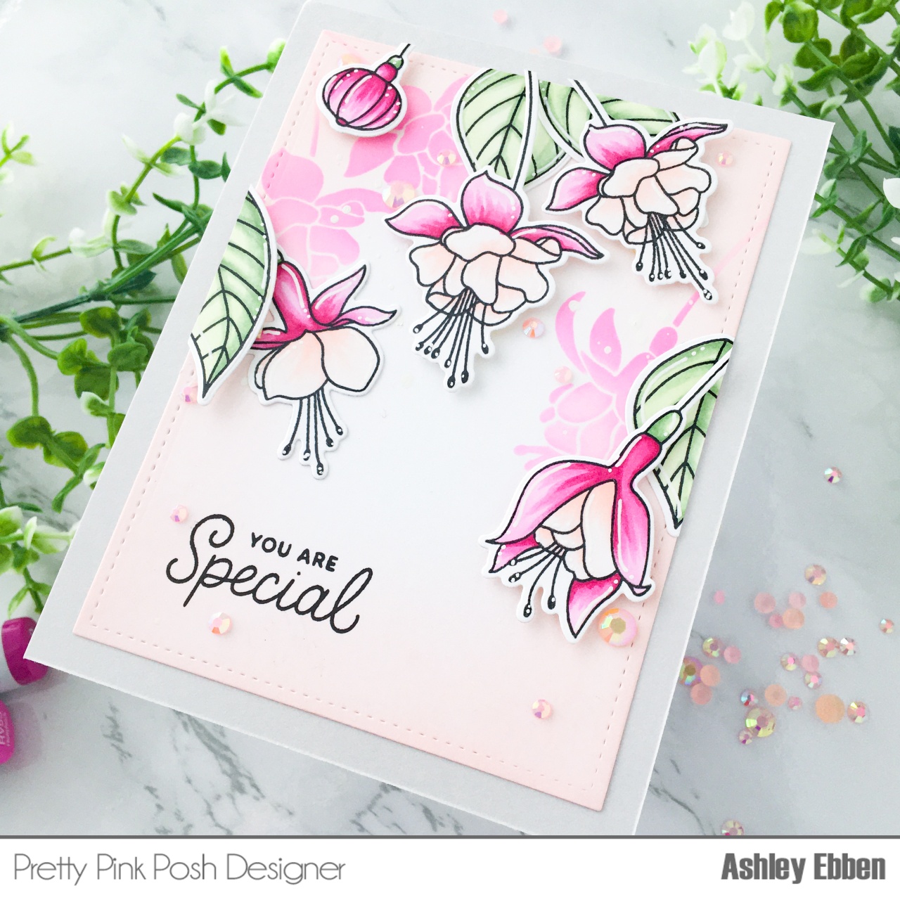 You Are Special Fuchsias | Pretty Pink Posh