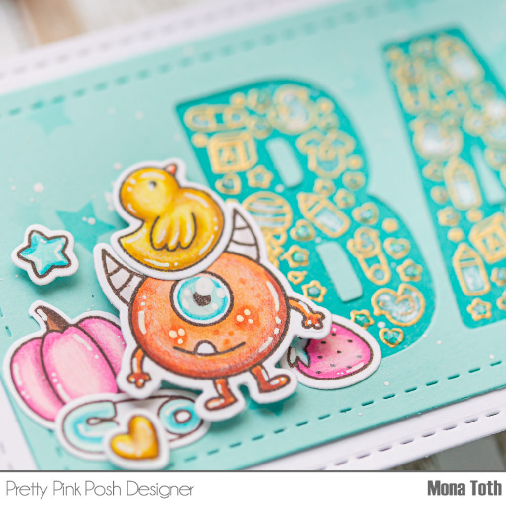 Pretty Pink Posh: Non- Traditional Baby Card