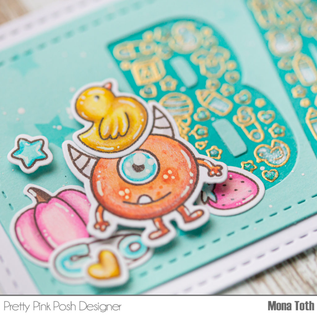 Pretty Pink Posh: Non- Traditional Baby Card