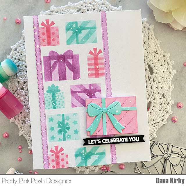 Pretty Pink Posh- Sneak Peek: February 2022 Stencils